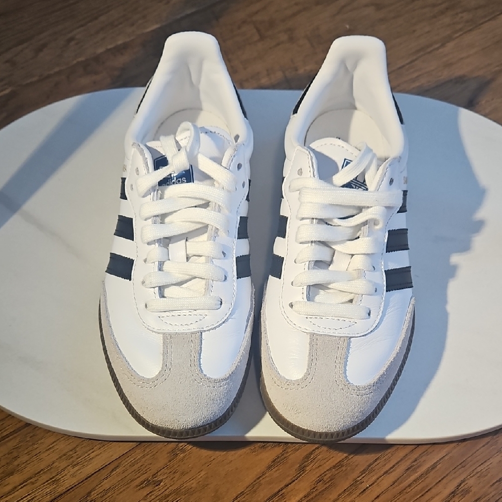 Adidas White and Gray Sneakers